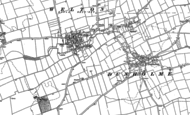 Old Map of Welton, 1885 - 1886