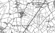 Old Map of Wendlebury, 1898 - 1919
