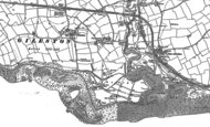 Old Map of West Aberthaw, 1897 - 1914