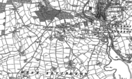 Old Map of West Alvington, 1884 - 1905