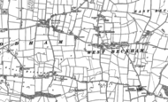 Old Map of West Beckham, 1885 - 1904