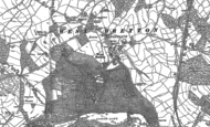 Old Map of West Bretton, 1891