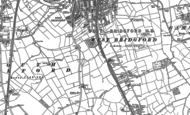Old Map of West Bridgford, 1883