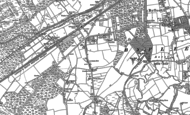 Old Map of West Byfleet, 1895