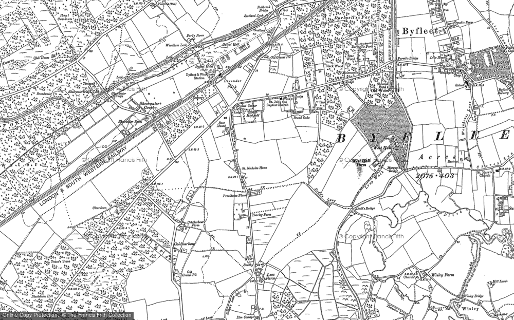 West Byfleet, 1895