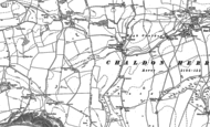 Old Map of West Chaldon, 1886 - 1901