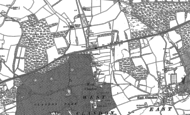 Old Map of West Clandon, 1895