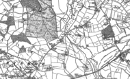 Old Map of West Clyst, 1886 - 1888