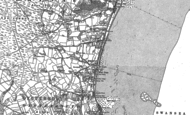 Old Map of West Cross, 1896 - 1913