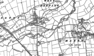 Old Map of West Deeping, 1886 - 1899