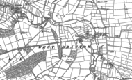 Old Map of West Drayton, 1884