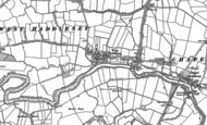 Old Map of West Haddlesey, 1888 - 1890