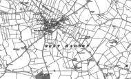 Old Map of West Haddon, 1884