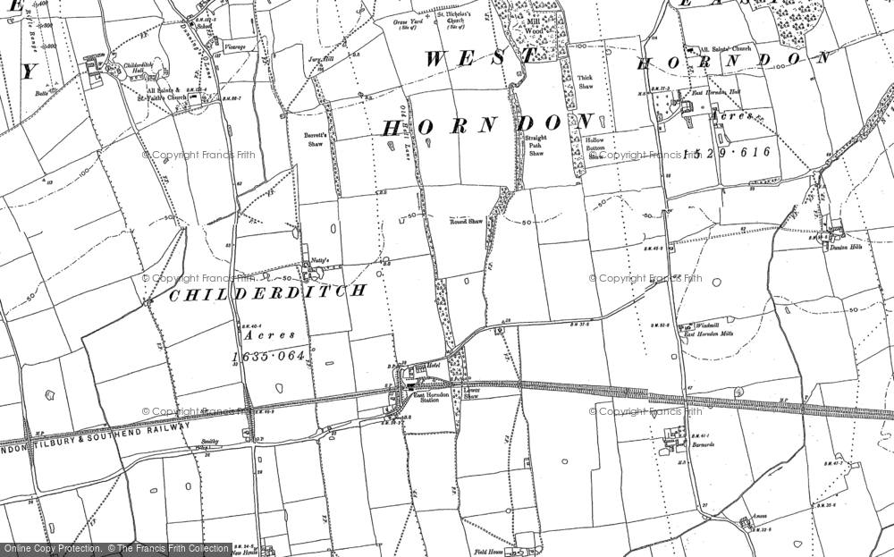 West Horndon, 1895