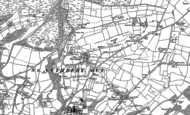Old Map of West Horrington, 1884 - 1886