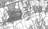 Old Map of West Horsley, 1895