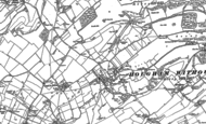 Old Map of West Hougham, 1896 - 1906