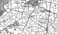 Old Map of West Huntspill, 1885 - 1886