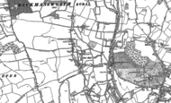 Old Map of West Hyde, 1895 - 1934