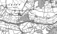 Old Map of West Hythe, 1896 - 1906