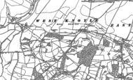 Old Map of West Knoyle, 1923