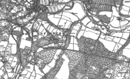 Old Map of West Lavington, 1895 - 1896