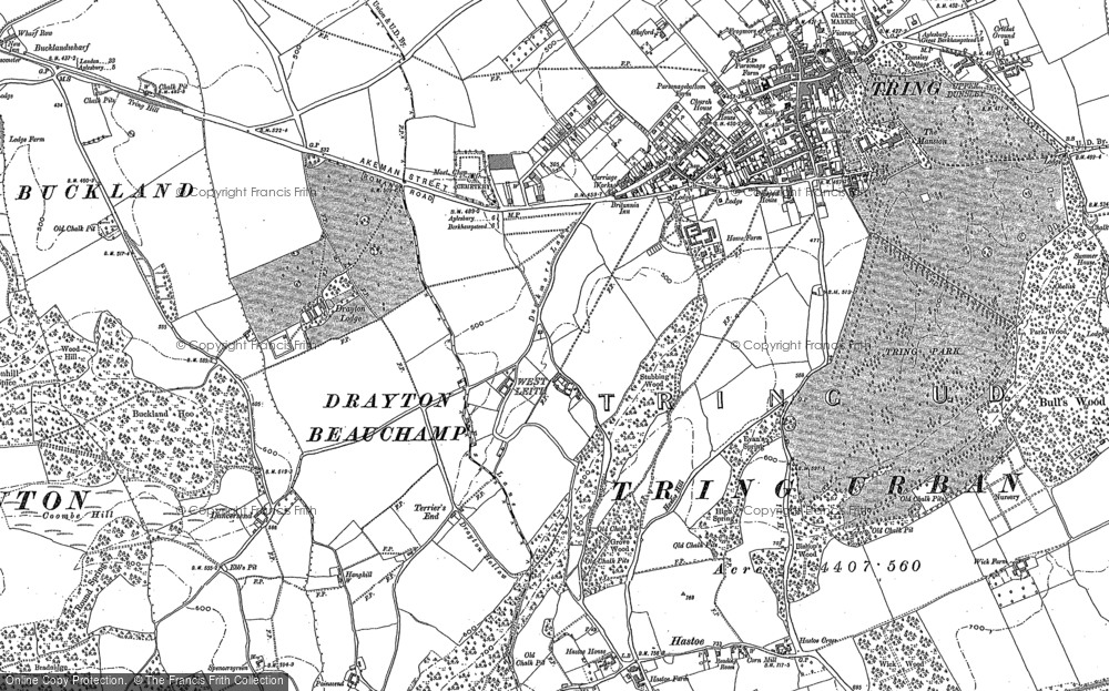 Old Map of West Leith, 1896 - 1923 in 1896