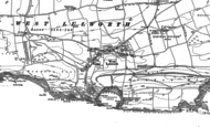 Old Map of West Lulworth, 1900