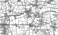Old Map of West Lydford, 1885