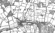 Old Map of West Meon, 1895