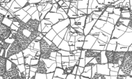 Old Map of West Meon Woodlands, 1895