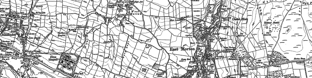 Old map of West Morton in 1848