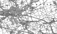 Old Map of West Pelton, 1895
