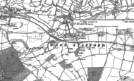Old Map of West Stafford, 1886 - 1887