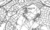 Old Map of West Stourmouth, 1896