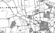 Old Map of West Stowell, 1899