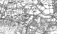 Old Map of West Wellow, 1895 - 1908
