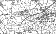 Old Map of Westby, 1891 - 1892