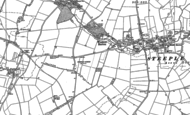 Old Map of Westcott Barton, 1898