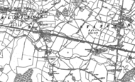 Old Map of Westenhanger, 1906