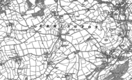 Old Map of Westlake, 1895 - 1909