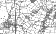 Old Map of Westmancote, 1884 - 1900