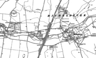 Old Map of Weston Colley, 1894