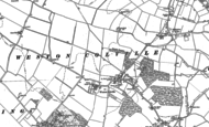 Old Map of Weston Colville, 1885 - 1901