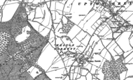Old Map of Weston Corbett, 1894