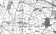 Old Map of Weston Jones, 1880 - 1900