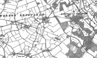 Old Map of Weston Longville, 1882