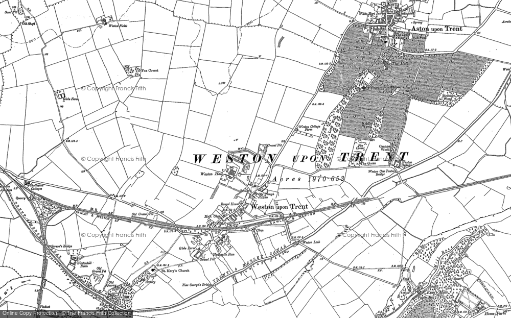 Weston-on-Trent, 1899