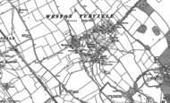 Old Map of Weston Turville, 1897 - 1898