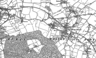 Old Map of Weston under Penyard, 1887 - 1903